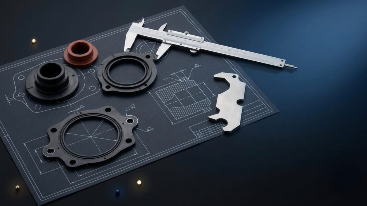 Customized Components — custom rubber components by Exonel
