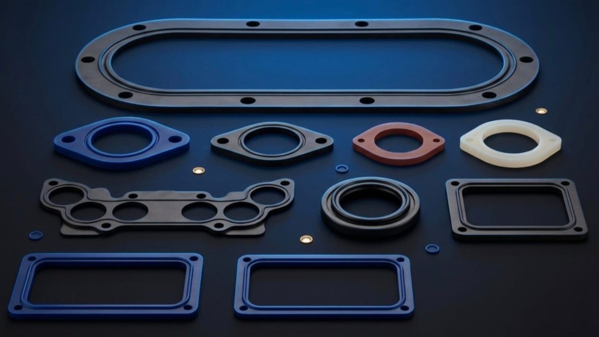 Gaskets and Seals — custom rubber components by Exonel