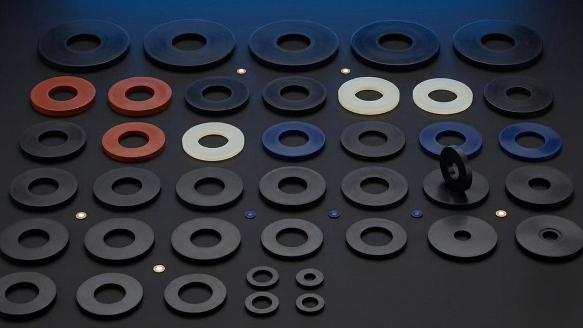 Rubber-Washers — custom rubber components by Exonel